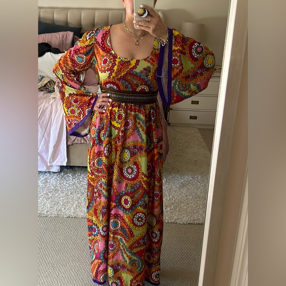 Boho hippy 70’s Woodstock dress
